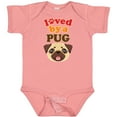 thumbnail image 3 of Inktastic Pug Dog Loved by a Pug Boys or Girls Baby Bodysuit, 3 of 5