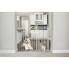 Carlson Maxi Extra Tall Pet Gate 38" H x 51-58" W, Includes Small Pet Door, White
