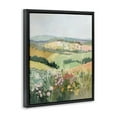 thumbnail image 4 of Stupell Industries Pastel Rolling Hills Scene Landscape & Nature Painting Black Floater Framed Canvas Art Print Wall Art, 25 x 31, 4 of 10
