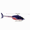 thumbnail image 2 of A60 MINI Bell 206 RC Helicopter, 1/42 Scale 2.4GHz 4CH Flybarless Remote Control Helicopter with Optical Flow, Altitude Hold, One-Key Takeoff & Landing, 6-Axis Gyro Aircraft Model Toy Gift for Adult, 2 of 9