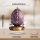 thumbnail image 3 of Adorno festivo acrílico 2D con forma de huevo y conejo de Pascua morado de HWRETIE,manualidades para el hogar y decoración de Pascua de temporada, 3 of 6