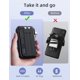 thumbnail image 2 of RORRY Power Bank, 10000 mAh Bateria Portatil Pila PD 22.5W con Ehufe AC Plegable, Cargador Recargable para Celular con Cabl Integrados para Xiaomi iPhone Samsung Galaxy ZTE Pixel, Negro, 2 of 5