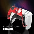 thumbnail image 2 of PS5 Controller Replacement Shell,DIY Shell Decorative Strip for PS5 Dualsense Controller(Camouflage Red), 2 of 8
