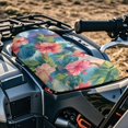 thumbnail image 2 of Uorisanigo ATV Seat Cover Universal Seat Covers Waterproof Protection Accessories All-Weather Protection & Comfort Decor, Hawaiian Pink Hibiscus Flowers, 2 of 7