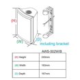thumbnail image 4 of Bocinas Intemperie AWS502W Negro, 4 of 10