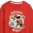 thumbnail image 3 of Disney - Birthday Long Sleeve Graphic T-Shirt, 3 of 5
