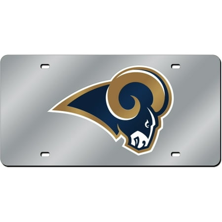 St Louis Rams Rams Silver Laser Tag