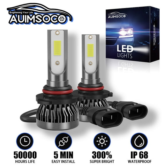 For Chevrolet Cruze 2016 2017 2018 2Pcs 6000K High Beam Bulbs Led Headlight 9005 Canbus No Error Easy Install