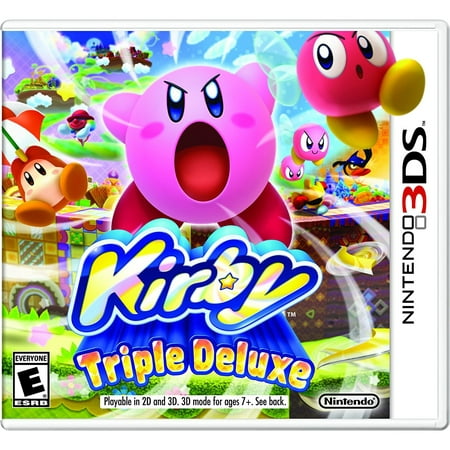 Kirby: Triple Deluxe, Nintendo, Nintendo 3DS, [Digital Download], (Best Kirby Game For 3ds)