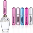 thumbnail image 1 of Botella de atomizador de perfume recargable de viaje de perfume portátil, estuche de bomba de aroma, mini botellas de spray de perfume de viaje para exteriores y viajes 5ML (paquete de 5), 1 of 5