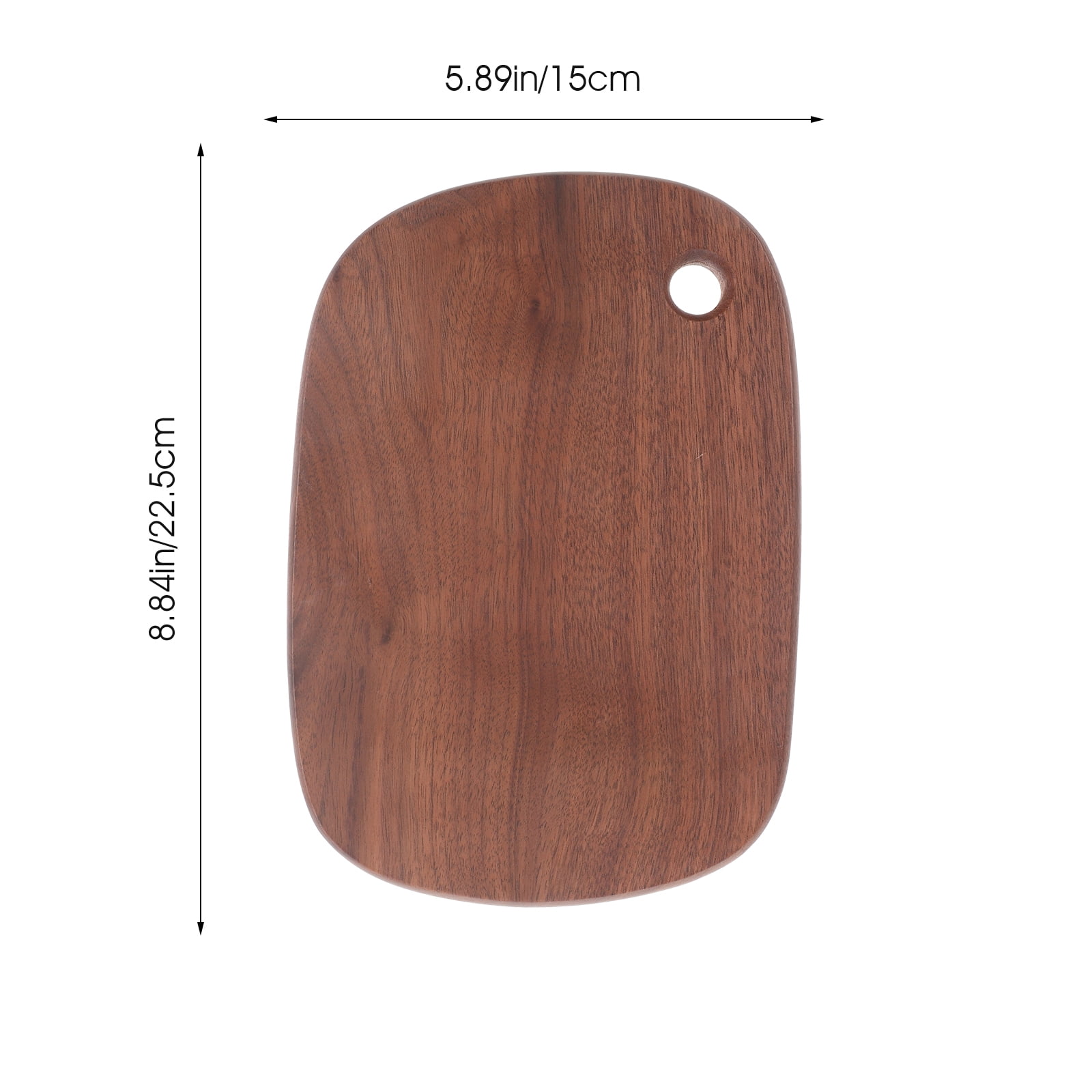 Black Walnut Cutting Board Wooden Tray Kitchen Cutting Tool Pizza Serving Household Chopping Board Black Walnut Lumber