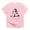 Petal Pink, variant on - Skeleton Playing Hockey Facing Infant T Shirt - Infant T-Shirt