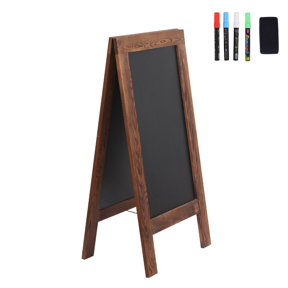 Amber Home Goods Rustic AFrame Double Sided Chalkboard Sign