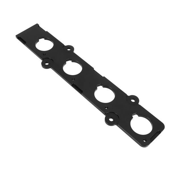 Placa adaptadora de enchufe de bobina, placa adaptadora de conversión COP de repuesto para Acura B Series B16, color negro