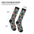 thumbnail image 2 of Picia Funny Owls Printed Sports Compression Socks - 15-20mmHg Graduated Compression, High-Performance Soft and Breathable Socks for Men and Women, 2 of 5