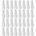 thumbnail image 2 of 30pcs Stainless Steel 4 Prong Curtain Hooks Drapery Hooks Pinch Clips Replacement Hooks, 2 of 7