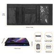 thumbnail image 6 of Chririnla Stretch Polyester Children's Wallet with Compact Foldable Kids Trifold Wallet for Sports, Galaxy Planet Pattern Toddler Wallet, 6 of 7