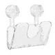 thumbnail image 4 of Organizador de tapas de ollas, soporte simple para tapas de sartenes para puerta de armario de cocina de pared Claro, 4 of 9