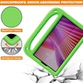 thumbnail image 5 of Dteck Case for Lenovo Tab One 8.7 Inch Tablet 2025 (TB305FU), Kids Friendly EVA Handle Soft Silicone Adjustable Stand Cover for Lenovo Tab K9 Tablet 8.7 inch Tablets, Green, 5 of 7