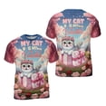 thumbnail image 3 of My Cat is My Valentine Cute Exotic Shorthair in Gift Box All Over Print 3D Shirt Unisex Merch Cat Lover Kitten Owner Gifts - 3006, 3 of 6