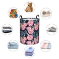 thumbnail image 6 of Goofa Rose Flowers Printed Circular Hamper,Laundry Basket with Handles,Storage Baskets Foldable,Large Capacity Laundry Hamper-Small, 6 of 8