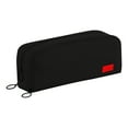 thumbnail image 2 of Under $1 PEONAVET Pencil Case Large Capacity Pen Pouch with 3 CompartmentsCutr Pencil Bag with Zipper Pen Pencil Holder and Organizer for Home Office(Black), 2 of 6