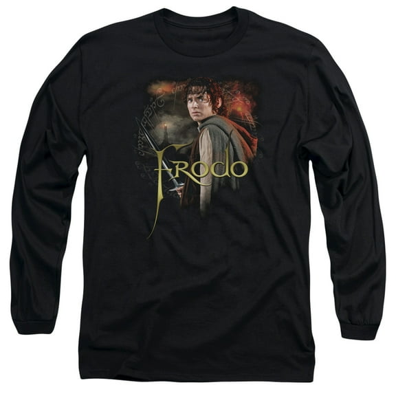 Trevco Lor-Frodo Long Sleeve Adult 18-1 Tee- Black - XL