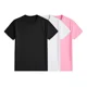 thumbnail image 1 of Pack 3 Playeras Deportivas Mujer Cuello Redondo,Black White Pink,XXL, 1 of 7