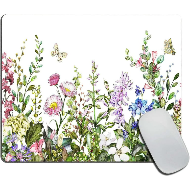 Flower Mouse Pad  Wildflower Sublimation Mouse Pad Designs