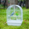 thumbnail image 2 of Small Bird Travel Cage - Lightweight Starter Kit with Accessories for Parakeets, Lovebirds, Parrotlets, 2 of 6