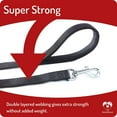 thumbnail image 6 of Dutchy Brand Ultra Strong Heavy Duty Training Dog Leash for Big, Medium, Small Dogs, Padded Handle for Strong Dogs 6 ft, Black, 6 of 10