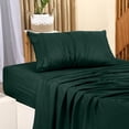 thumbnail image 3 of Utopia Bedding Ensemble de Draps pour Lit Simple - 3 Pcs - Microfibre Brossée - Résistant au Rétrécissement et à la Décoloration - Entretien Facile (Simple, Émeraude), 3 of 5