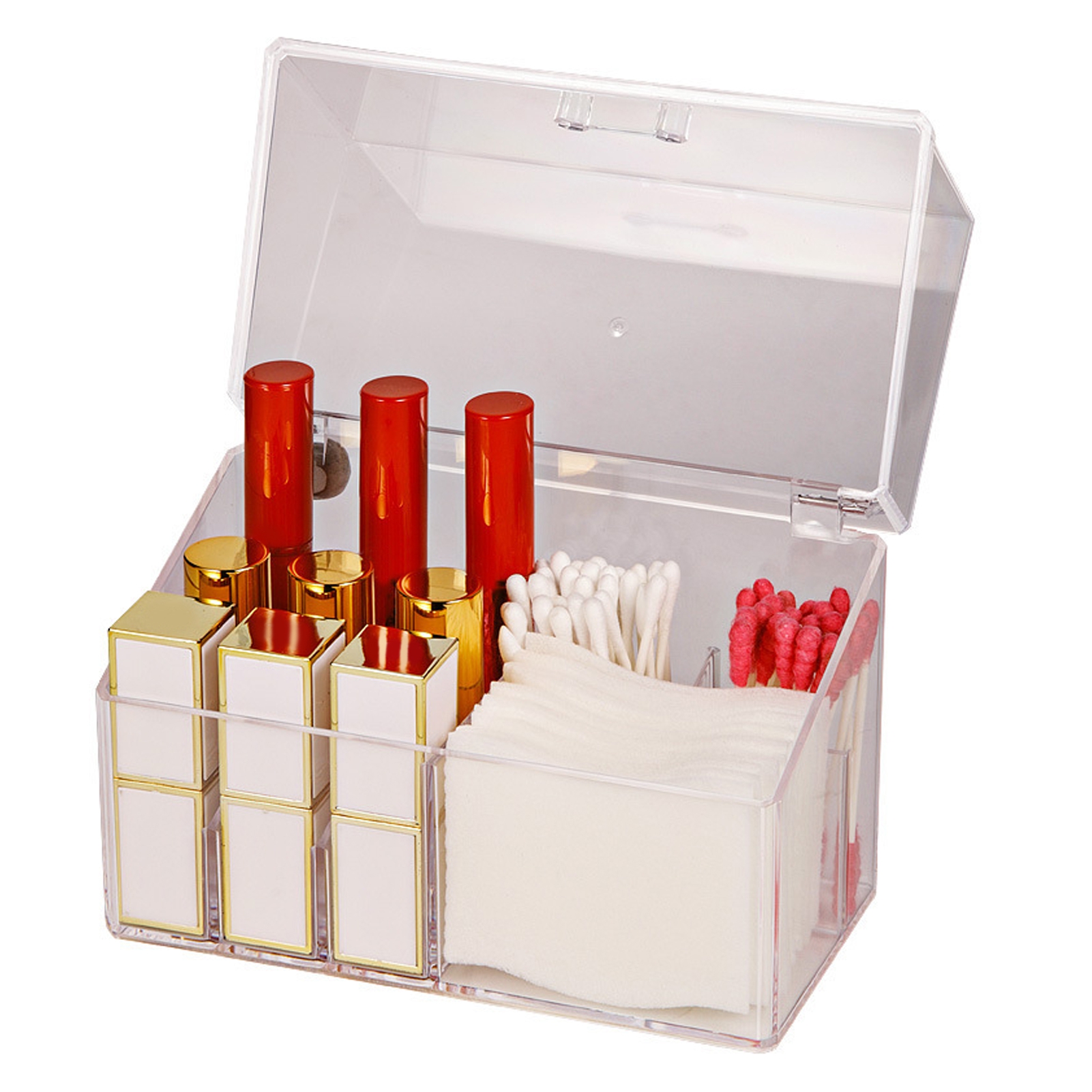 Warkul Lipstick Holder Organizer, 12 Grids Acrylic Lipgloss Organizers