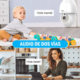 thumbnail image 4 of Foco Con Camara De Seguridad Wifi 2mp Lab.G, Blanca, 4 of 5