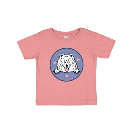 

Inktastic Samoyed Dog Lover Gifts Gift Baby Girl T-Shirt