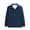 Navy, variant on Sevevn Winter Coats for Winter Women's Solid Color Windproof Jacket Long Sleeved Zipper Pocket Hoodless Casual Outwear Sales Today Clearance