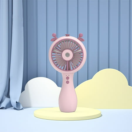 

Wepro LS53 Mini Desktop Handheld Fan USB Rechargeable Portable Hydration Spray Fan