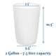 thumbnail image 3 of WSHS Small Trash Can 1.58 Gallon/6L - Open Top Garbage Can for Kitchen, Office, Dorm, Bathroom, Compact Waste Basket, 3 of 9