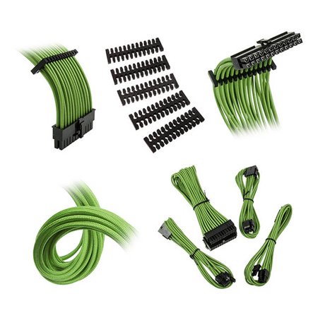 Extension Cable Kit - Bitfenix Alchemy 2.0 Extension Cable Kit - NV Green (BFX-ALC-EXTNV-RP)