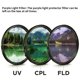 thumbnail image 4 of Juego de Filtros de Lente Sidaley CPL FLD 3 uds 49MM 52MM 55MM 58MM 62MM 67MM 72MM 77MM, 4 of 6