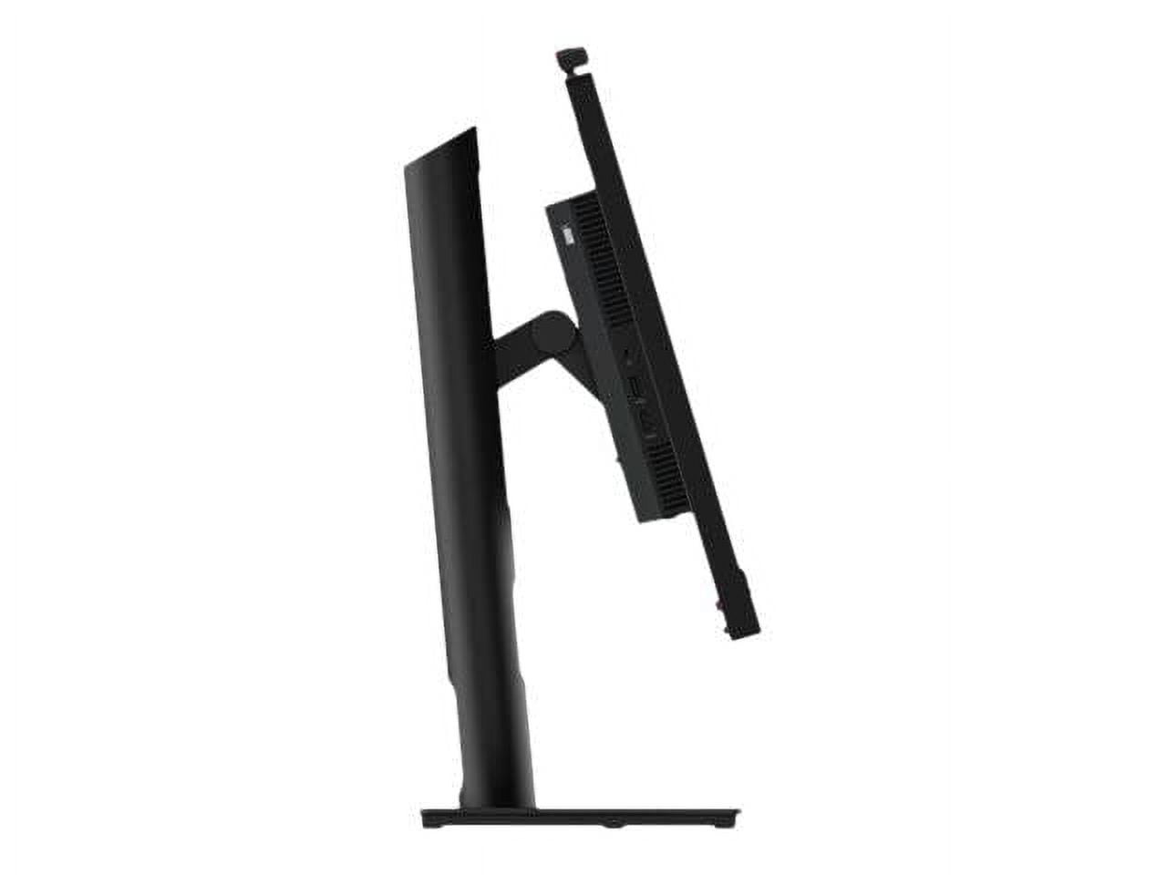 Lenovo ThinkVision T24v-30 24" Class Webcam Full HD LED Monitor - 16:9 - Raven Black - 23.8" Viewable - In-plane Switching (IPS) Technology - WLED Backlight - 1920 x 1080 - 16.7 Million Colors - 25...