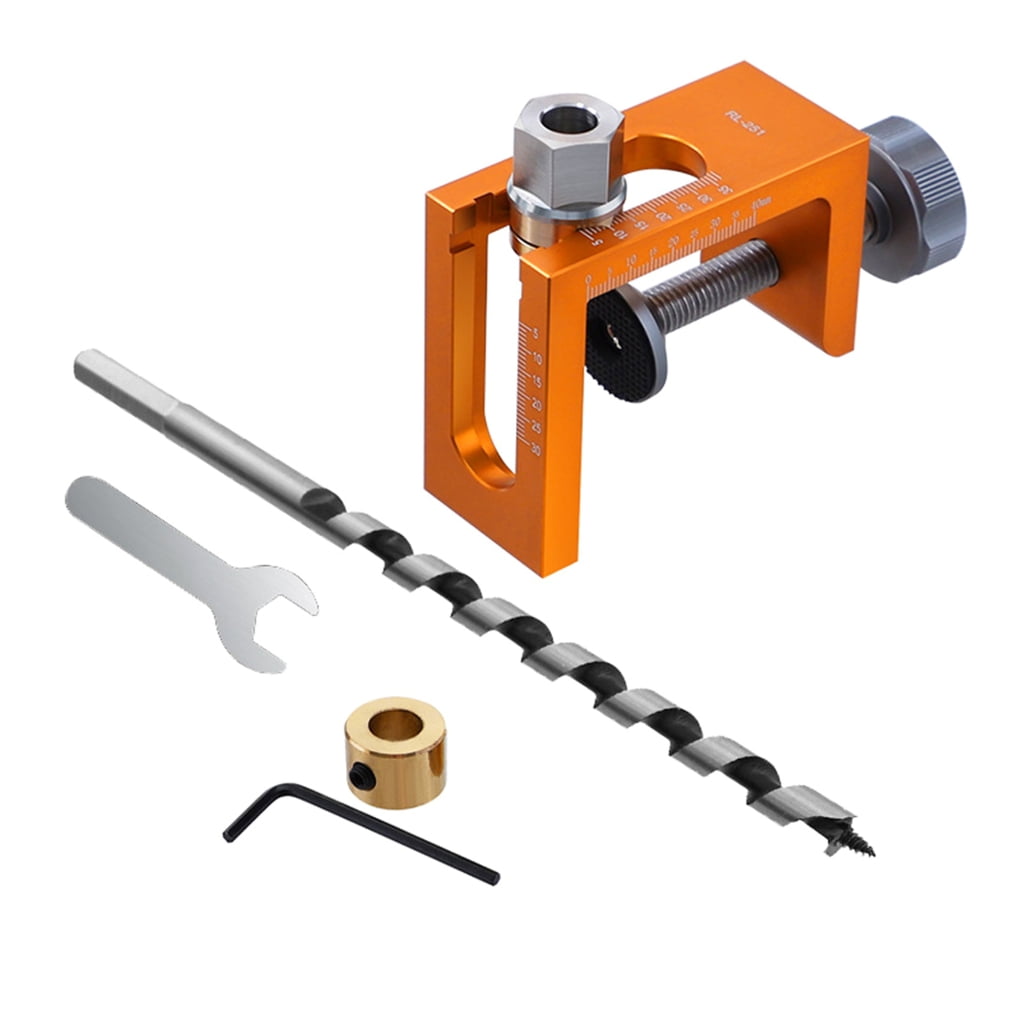 Cabinet Drilling Jigs With Upgraded Rotations Rod For Accurate Vertical Boring And Concealed Shelf Installation
