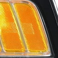thumbnail image 7 of Factory Style Headlights Chrome Housing Clear Lens Amber Made For And Compatible With 1999 - 2004 Ford Mustang 99 00 01 02 03 04, 7 of 7