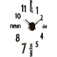 thumbnail image 3 of reloj de pared de bricolaje - negro Ormromra 2034728-1, 3 of 8