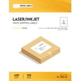thumbnail image 2 of HOUSELABELS 6-up Shipping Labels (4" x 3-1/3") For Laser and Inkjet Printers, 50 Sheets, 2 of 6