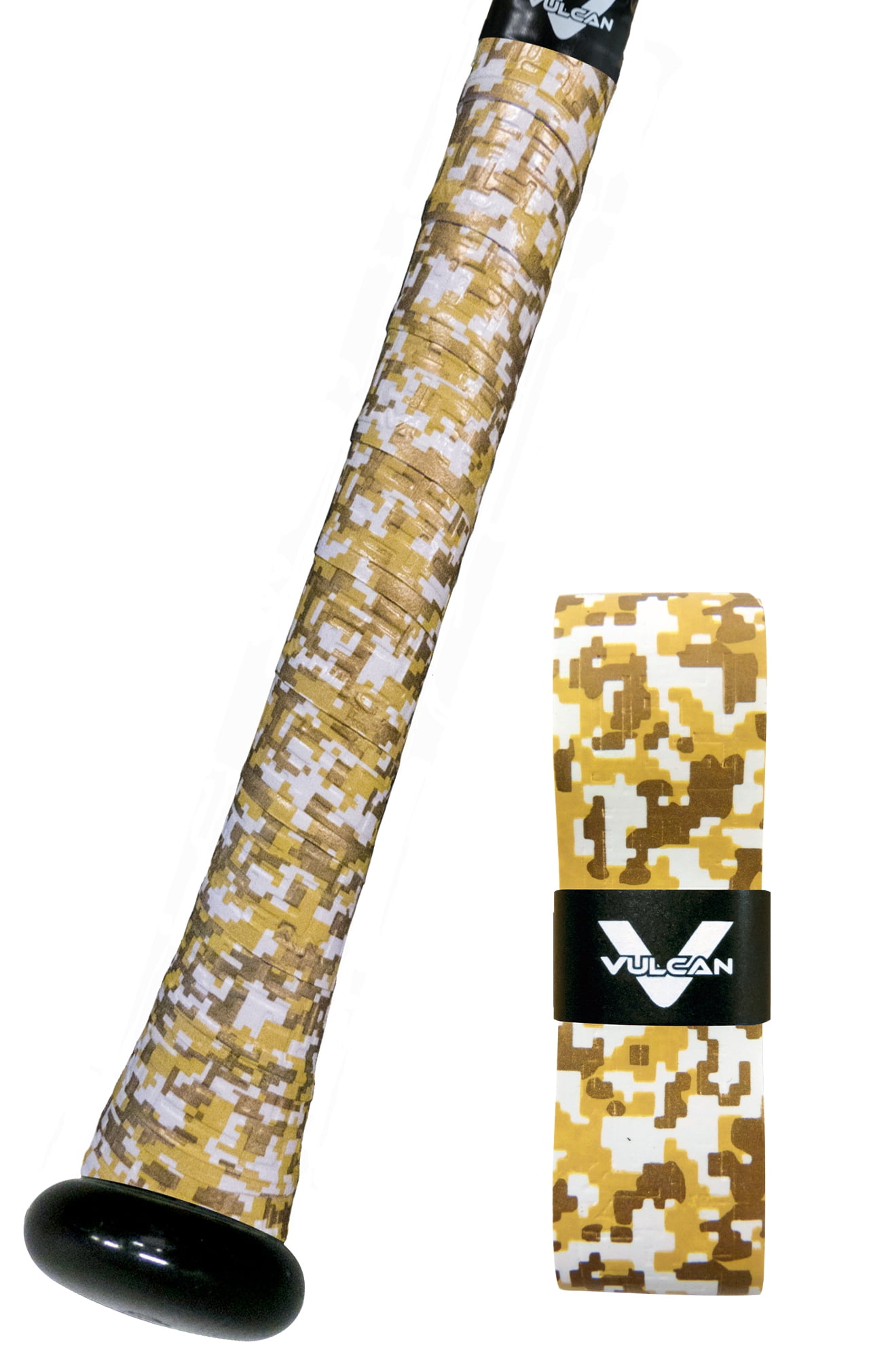 Vulcan 0.50mm Bat Grip, Gold Dust Camo