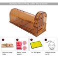 thumbnail image 4 of Humane Live Mouse Traps Catch Mice No Kill, Dispositivo de trampa para ratones pequeños seguro y reutilizable, 3 paquetes Xemadio CJWUS-7060, 4 of 5
