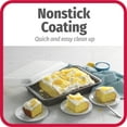 thumbnail image 5 of GoodCook Set of 2 Nonstick Steel 13" x 9" Cake Baking Pans with Covers, Gray, 5 of 5