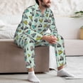 thumbnail image 7 of Sikiie Lighthouse Mens Pajama Set, Soft Warm Long Sleeve Sleepwear, Cozy Button-Down Pjs for Men-Large, 7 of 7