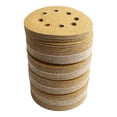 thumbnail image 3 of 125Mm Sanding Discs 100Pcs Yellow Grit 8 Hole For Efficient Dust Control 150 Grit, 3 of 10